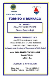 BURRACO 26 MAGGIO 2015 locandina