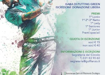 Lanzo, gara benefica di Golf. Iscrizioni aperte.